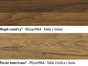 Suelos de madera en diferentes acabados para parquets y tarimas